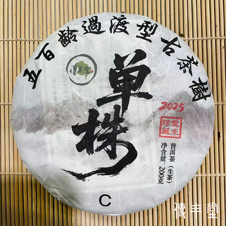 2025年 五百齡過渡型古樹單株青餅  (C.香竹箐單株)